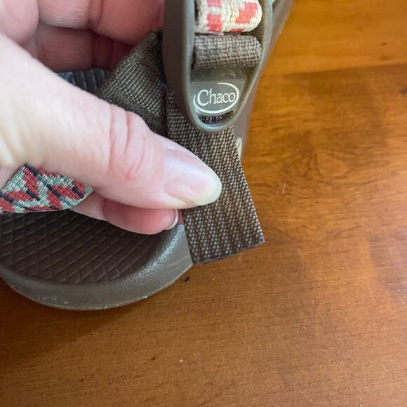 Chaco Women's ZX/1 Cloud Dual Adjustable Straps Cushioned Sandals-Brown-Women 7 - Picture 4 of 5